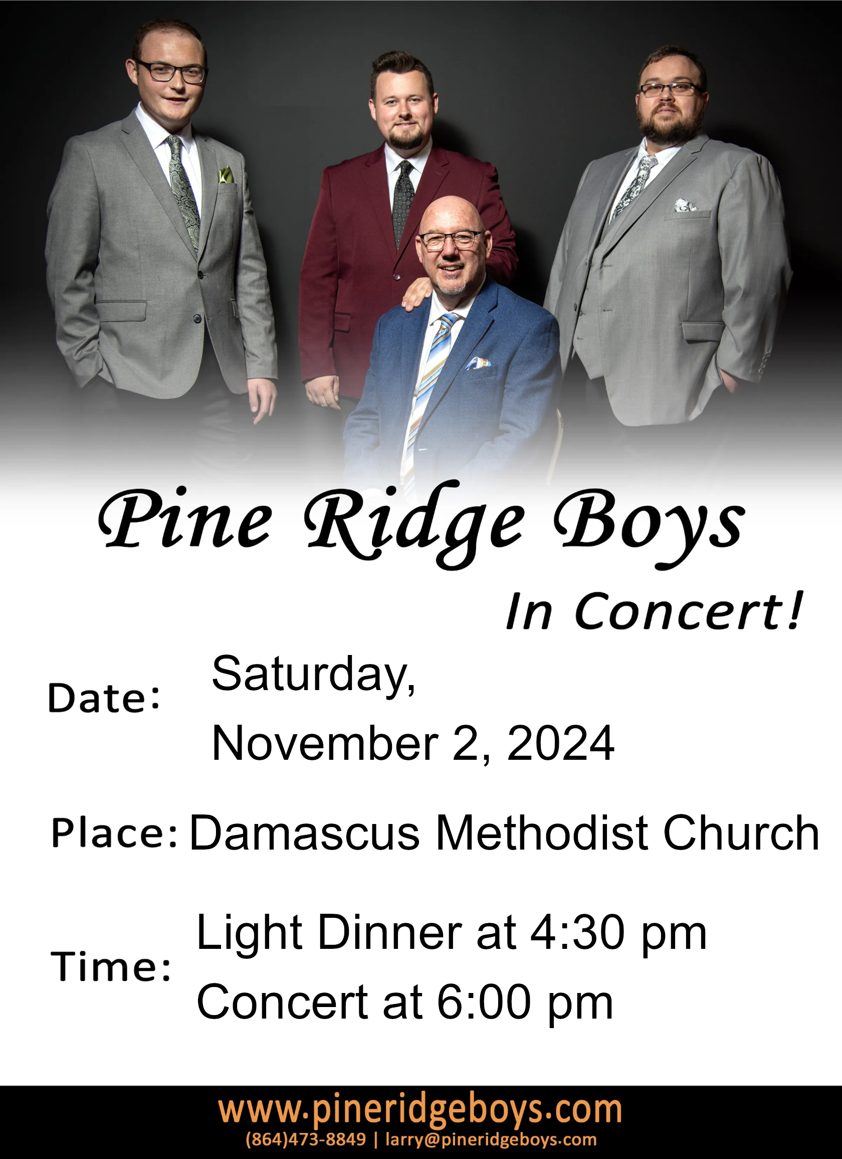 Pine Ridge Boys in Concert